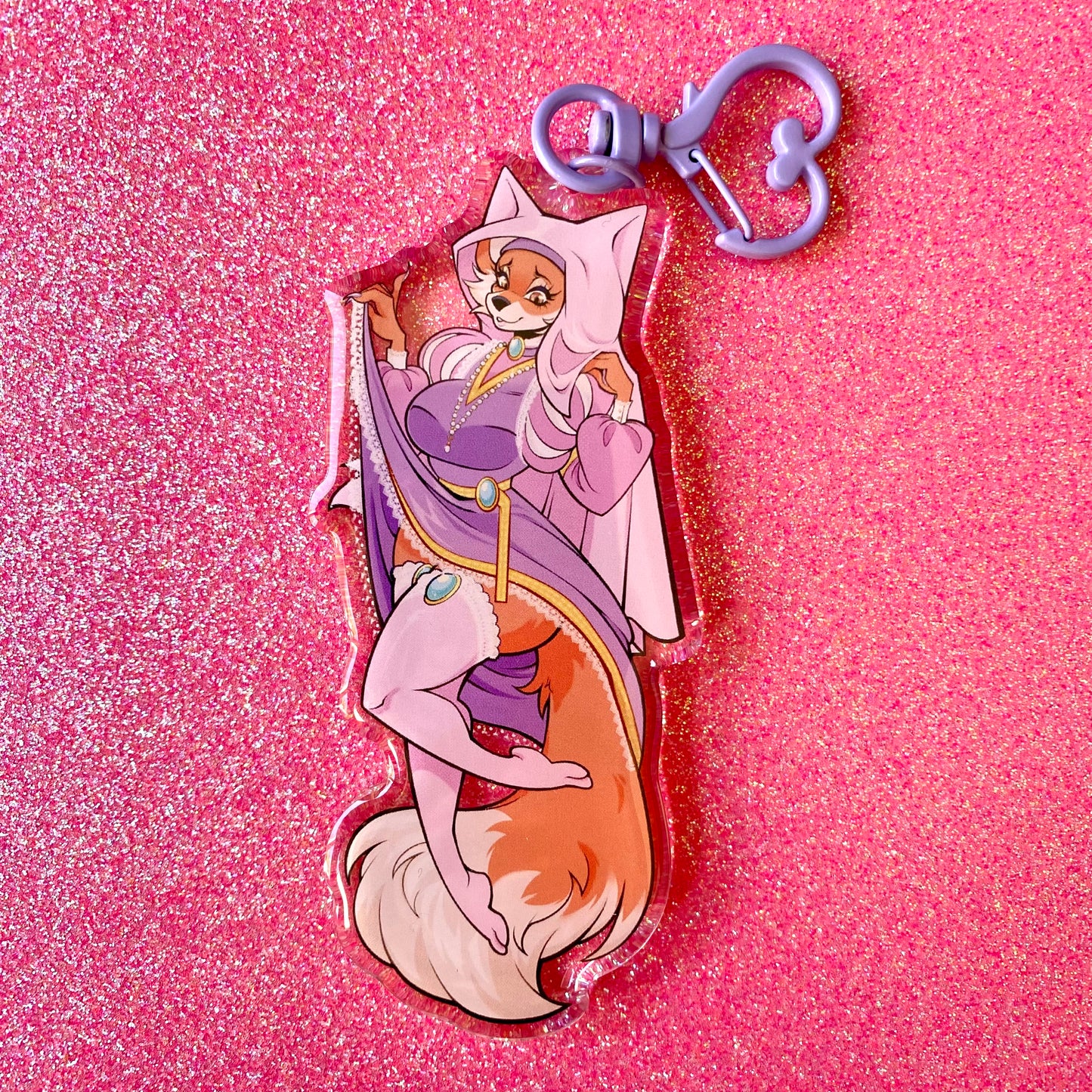 ACRYLIC KEYCHAIN : Foxy Maiden