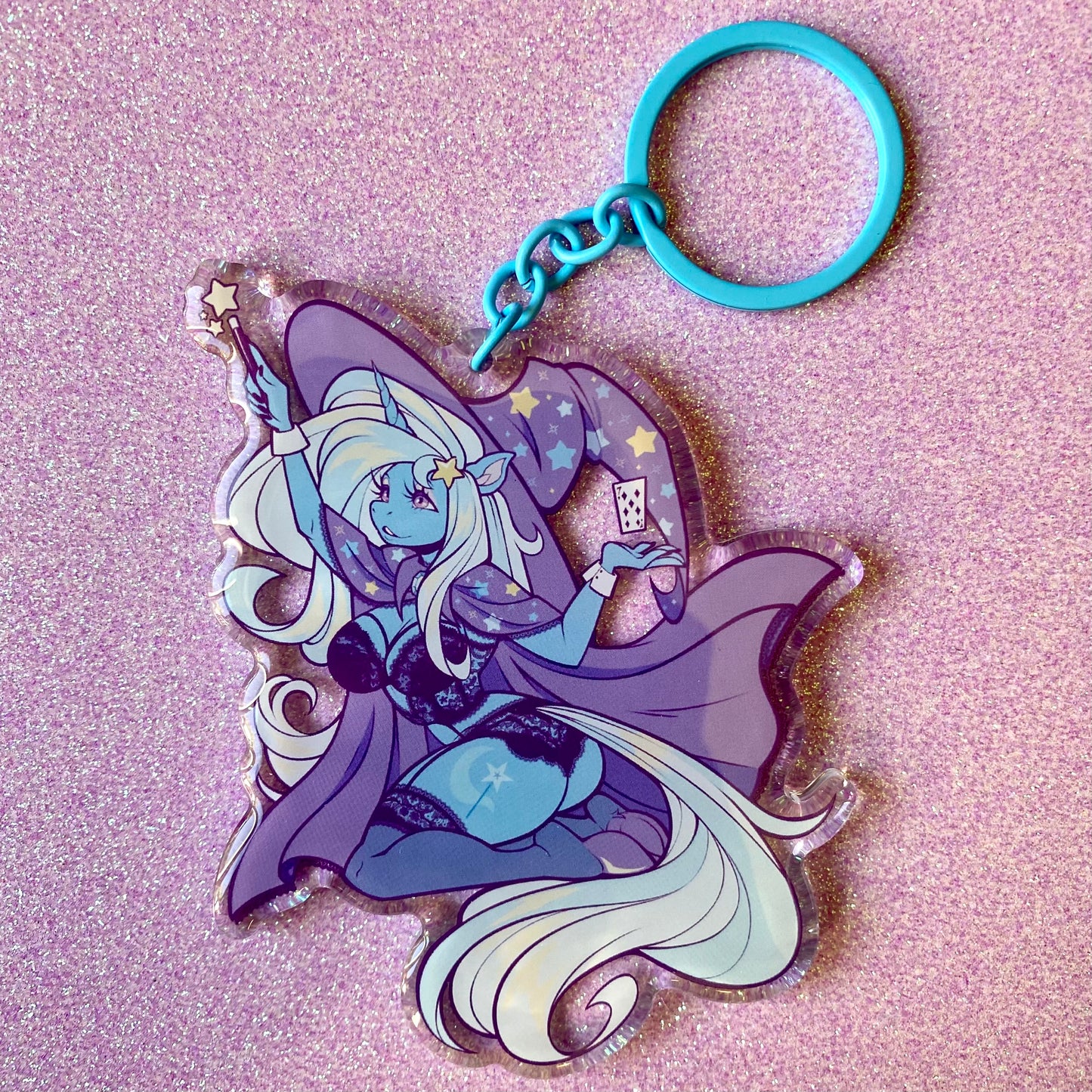 PREORDER: RERELEASE: ACRYLIC KEYCHAIN : Trickster Magician