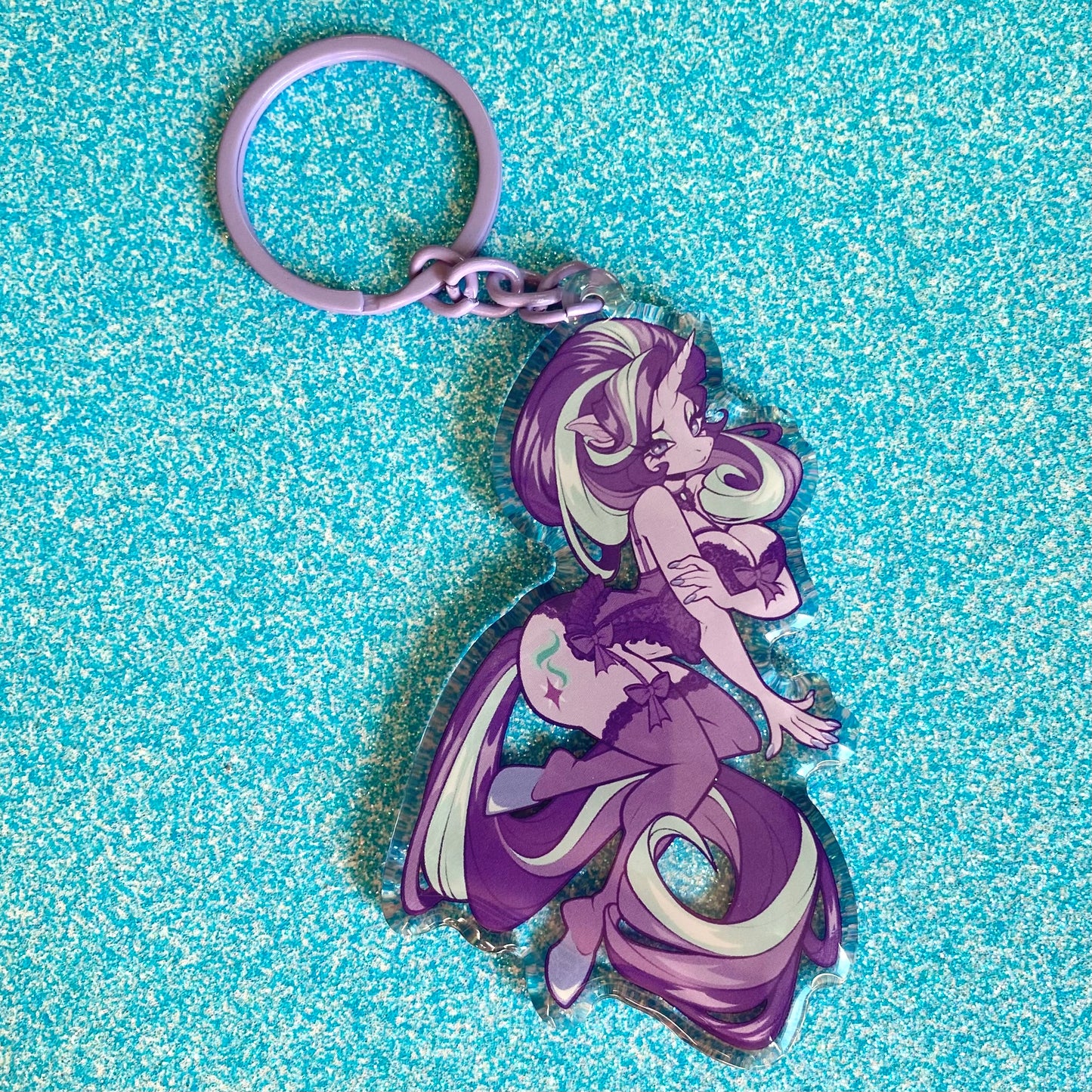 DISCONTINUING: ACRYLIC KEYCHAIN : Starlight Glimmer