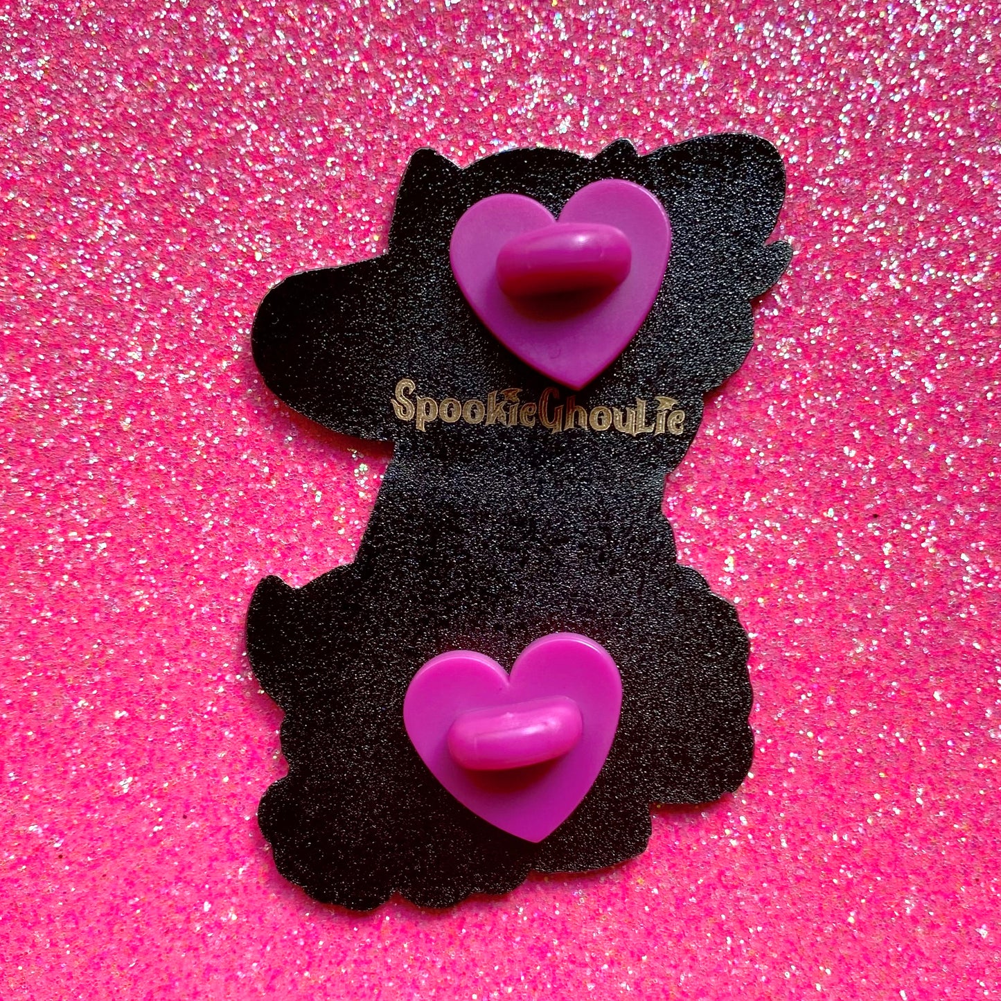 DISCONTINUING: HARD ENAMEL PIN: Hallow in the Ghoulish Harden - March Patreon Pin