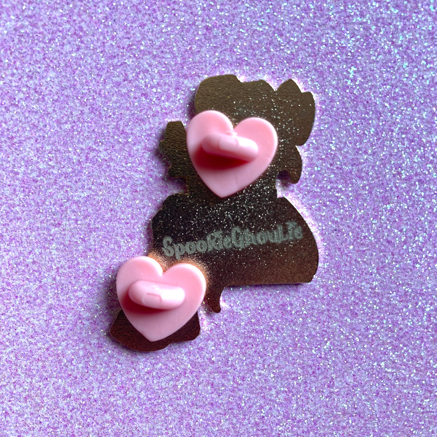 DISCONTINUING: Hard Enamel Pin: Elegant Poodle