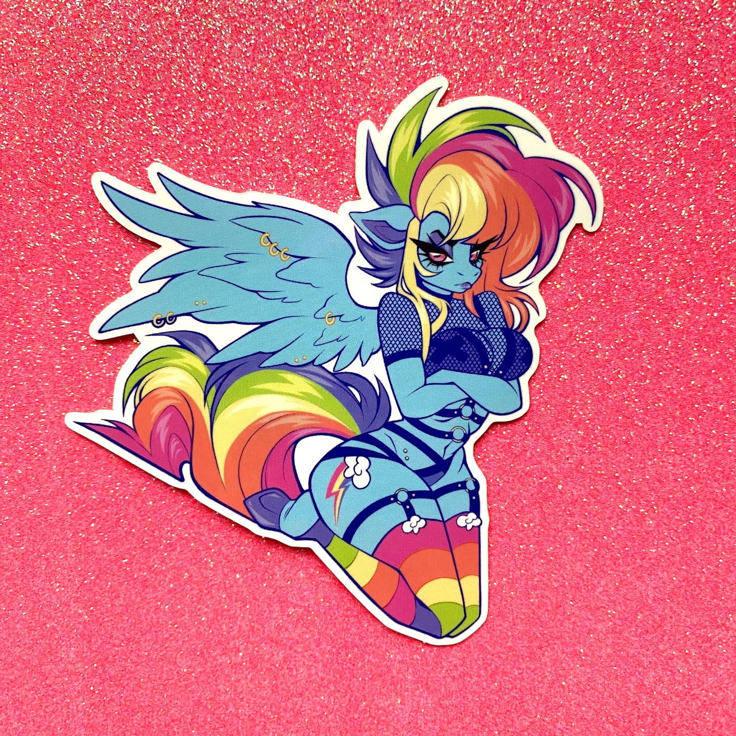 STICKER: Rainbow Pegasus