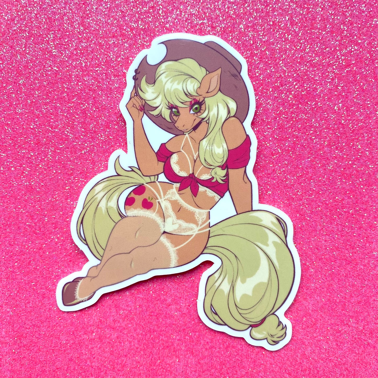 DISCONTINUING: STICKER: Apple Farmer Equine