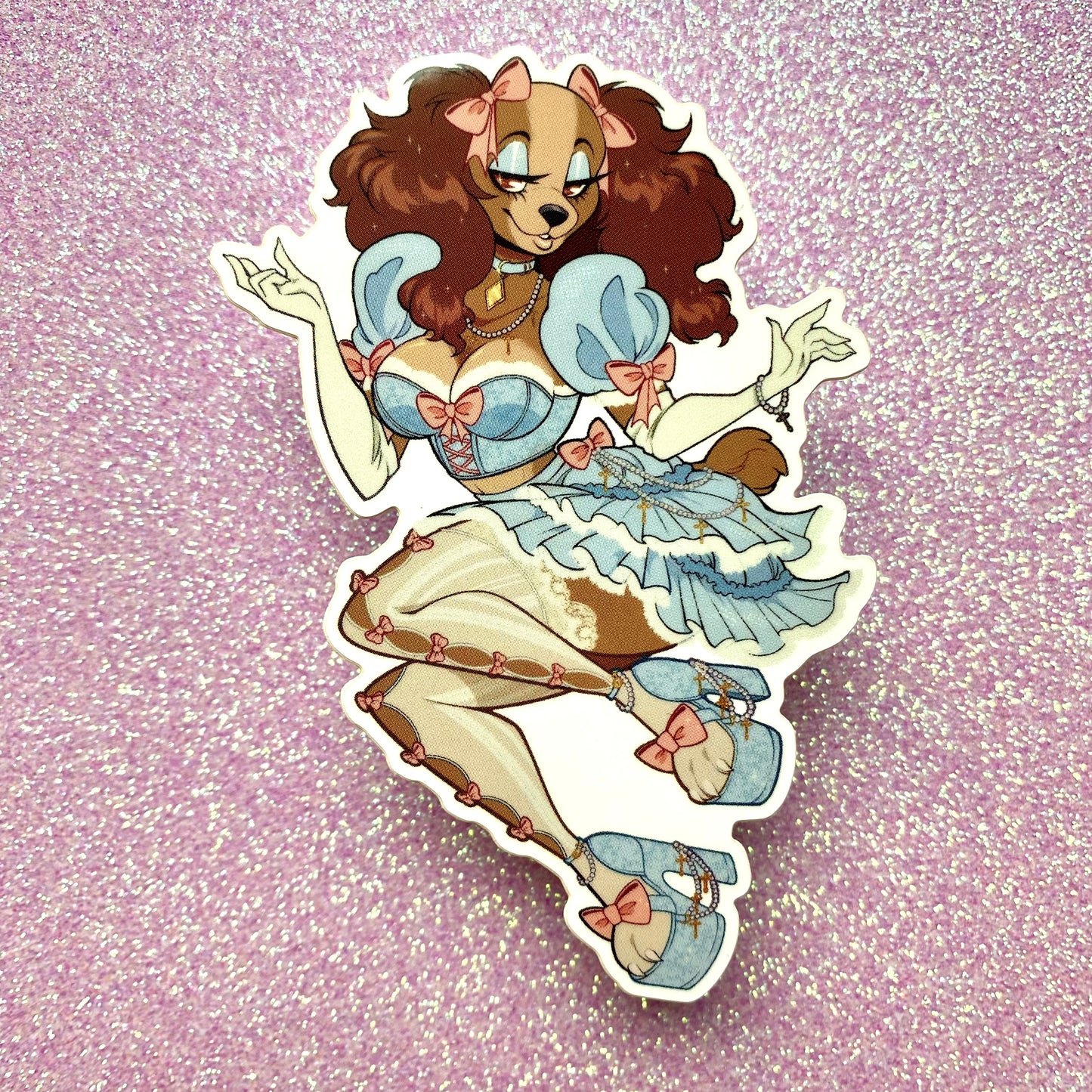 DISCONTINUING: STICKER: A Refined Canine