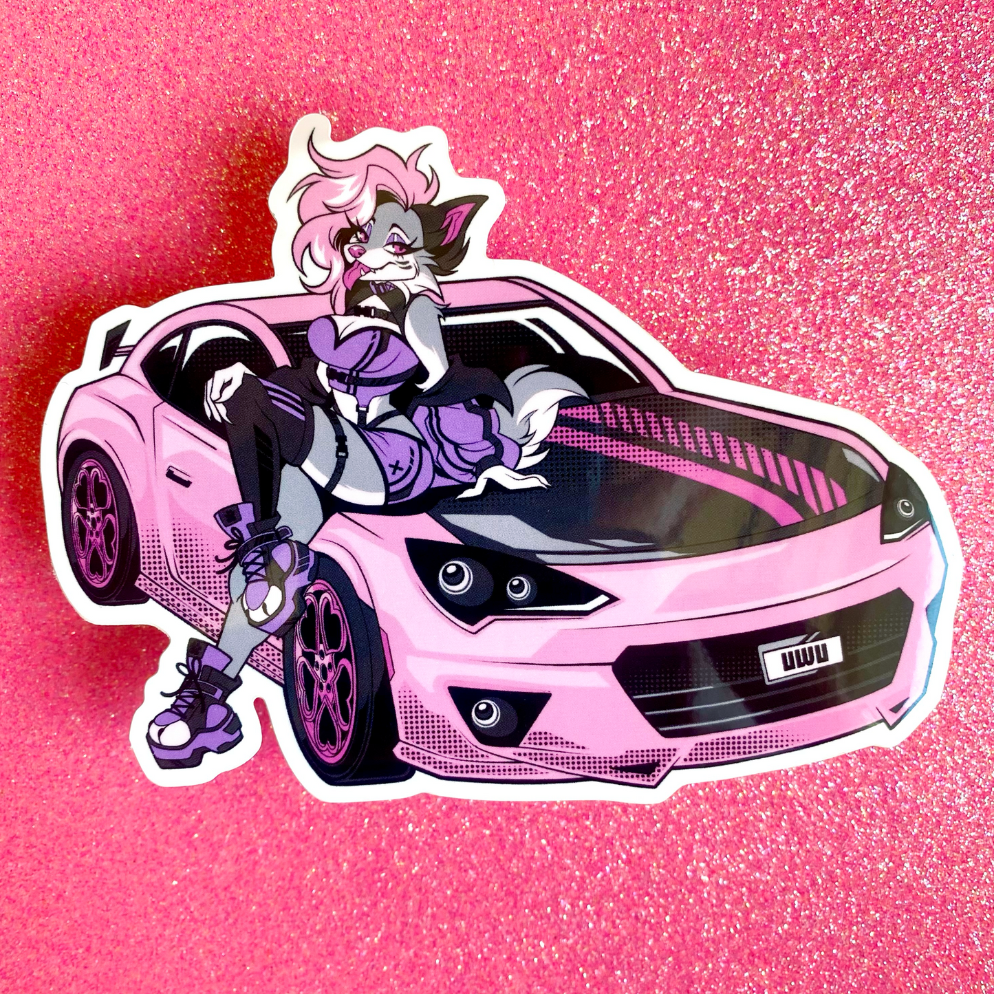 DISCONTINUING: STICKER: Rabid Racers