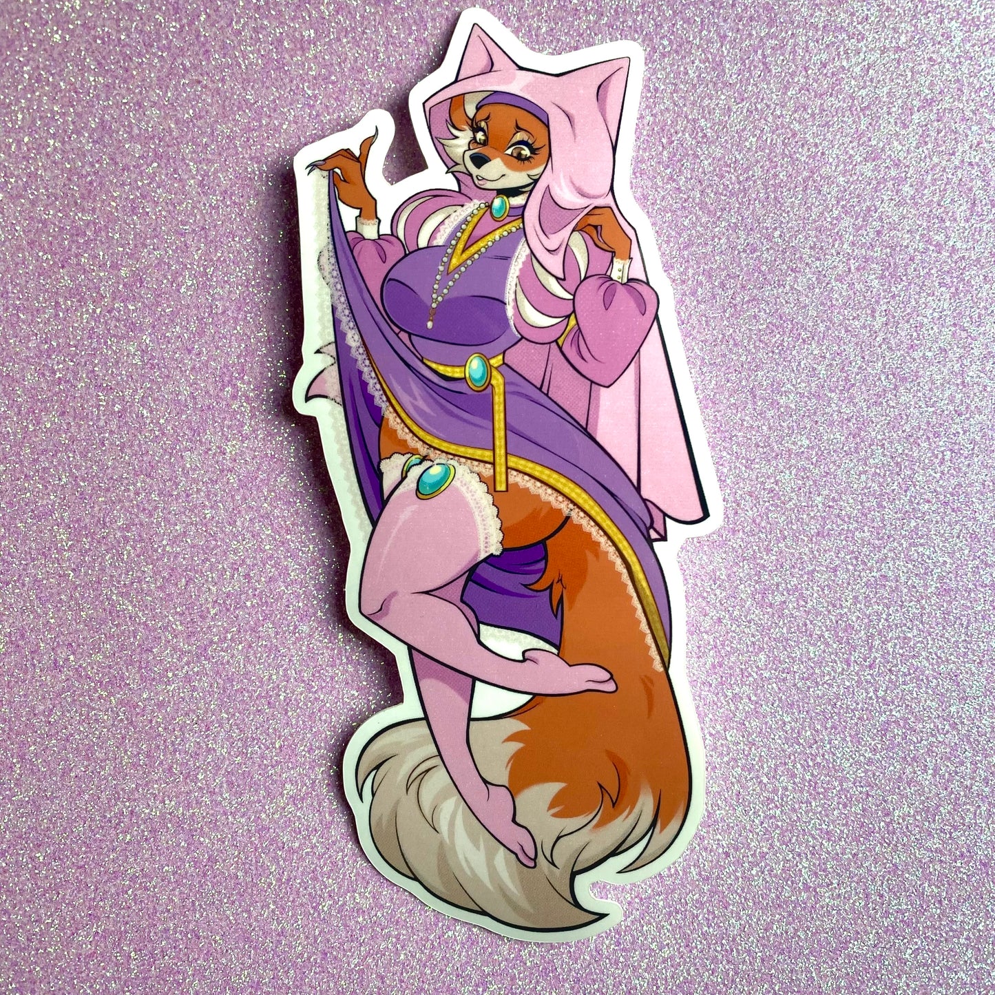 Sticker: Foxy Maiden (Large)