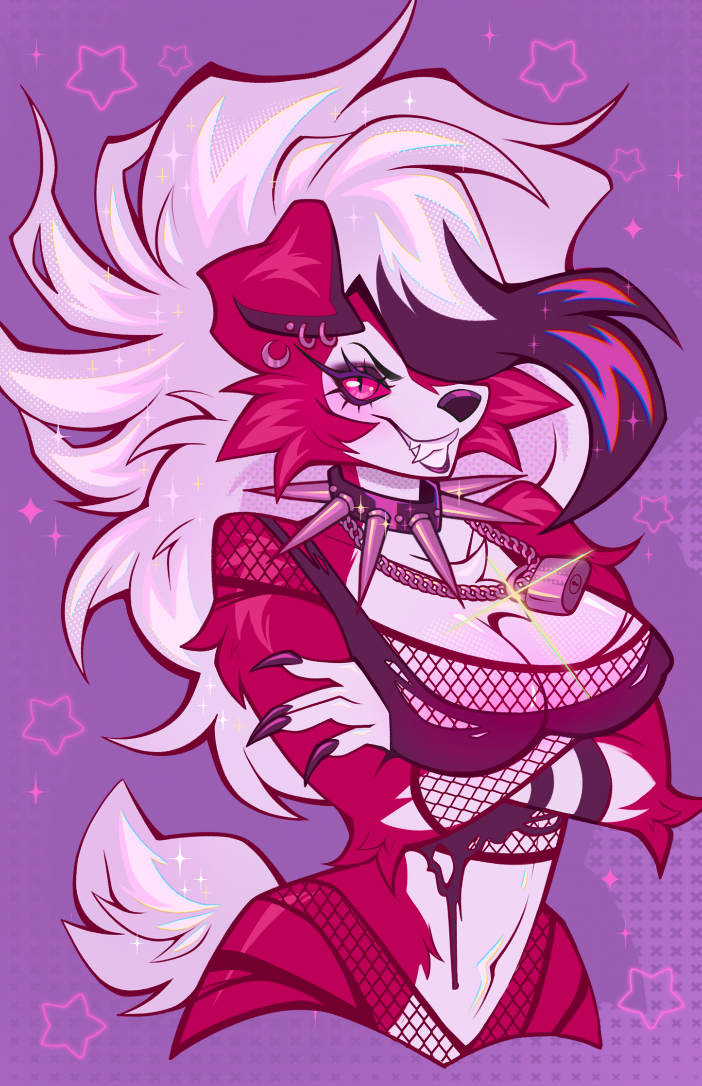 PRINT: Monster Midnight Werewolf