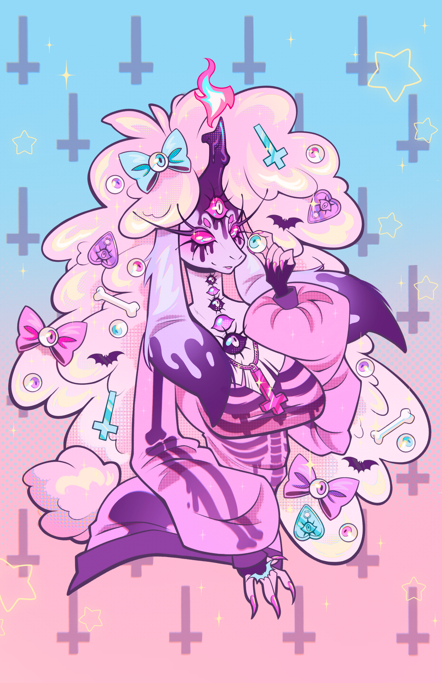 PRINT: Helluva Boss Belphegor