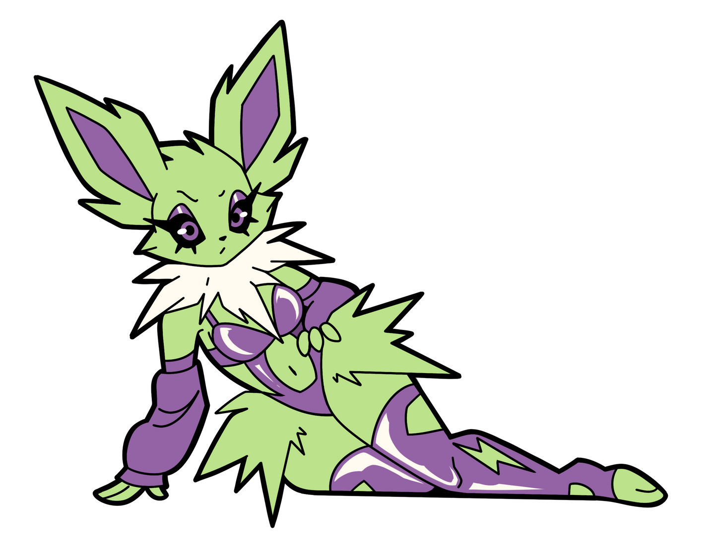 HARD ENAMEL PIN: Monster Lightning Dog