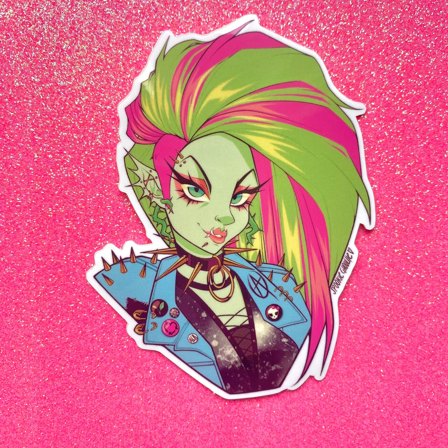 DISCONTINUING: STICKER: Flytrap Punk