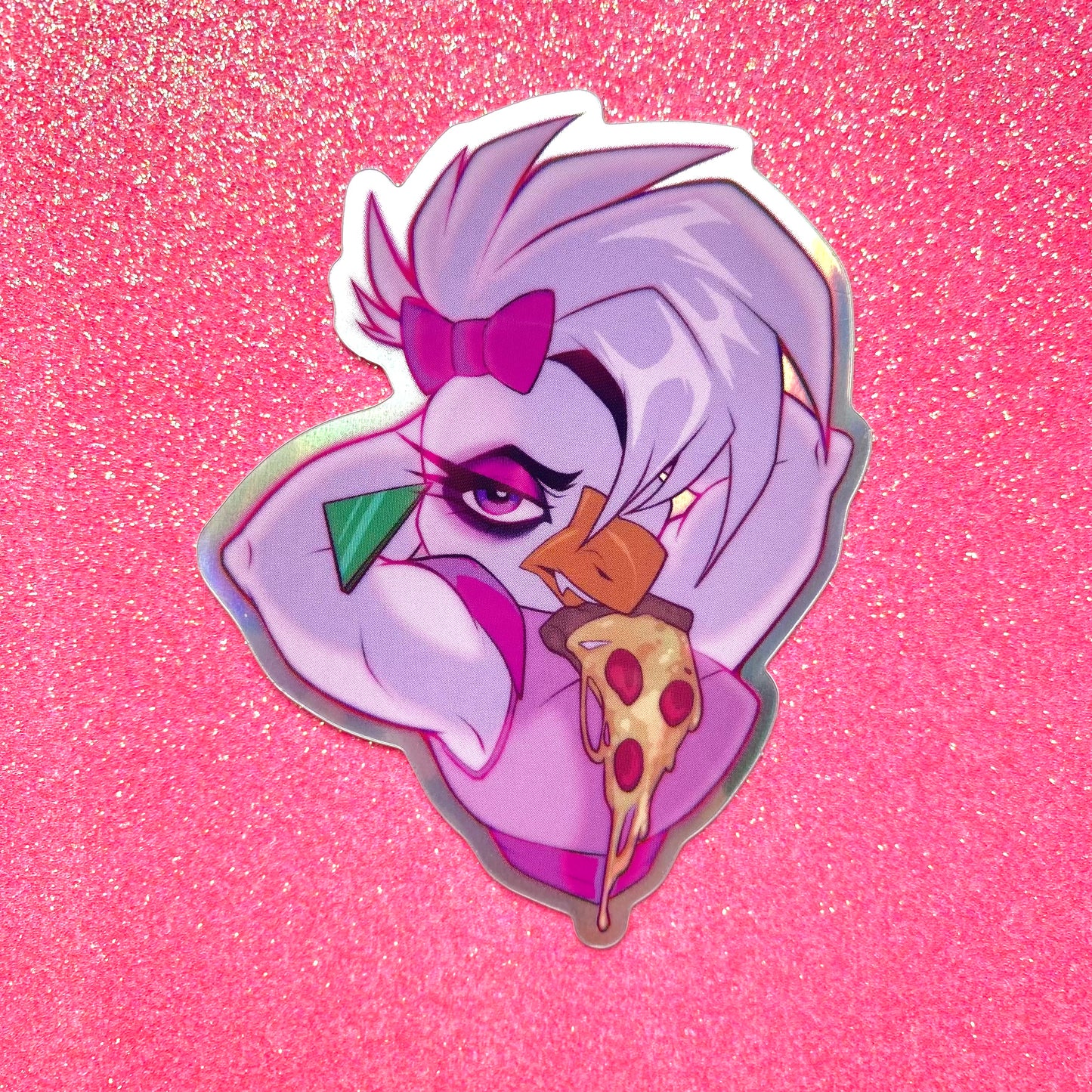 DISCONTINUING: STICKER: Animatronic Chicken
