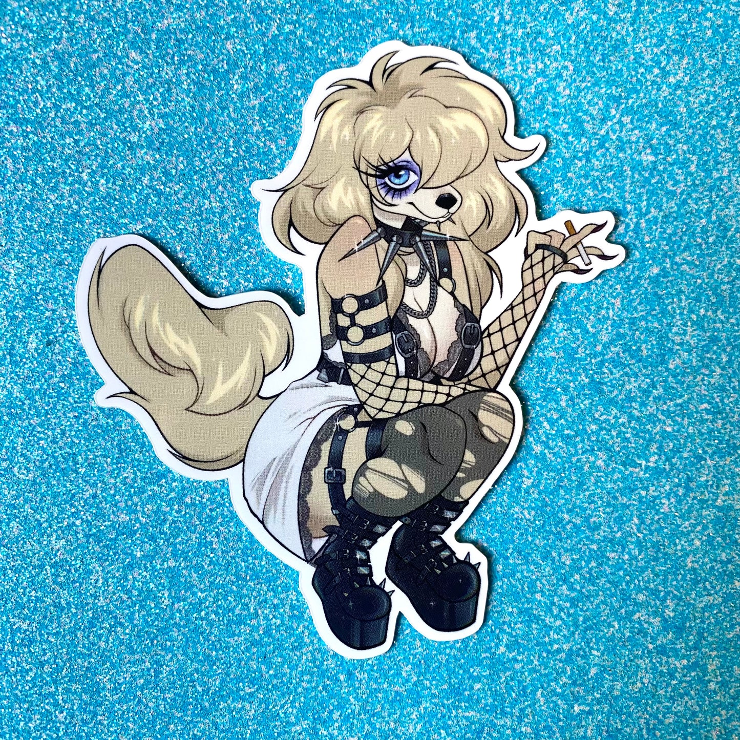 DISCONTINUING: STICKER: Grunge Dog