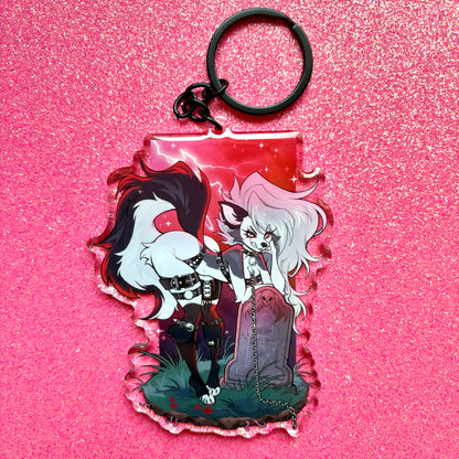 ACRYLIC KEYCHAIN: Graveyard Loona