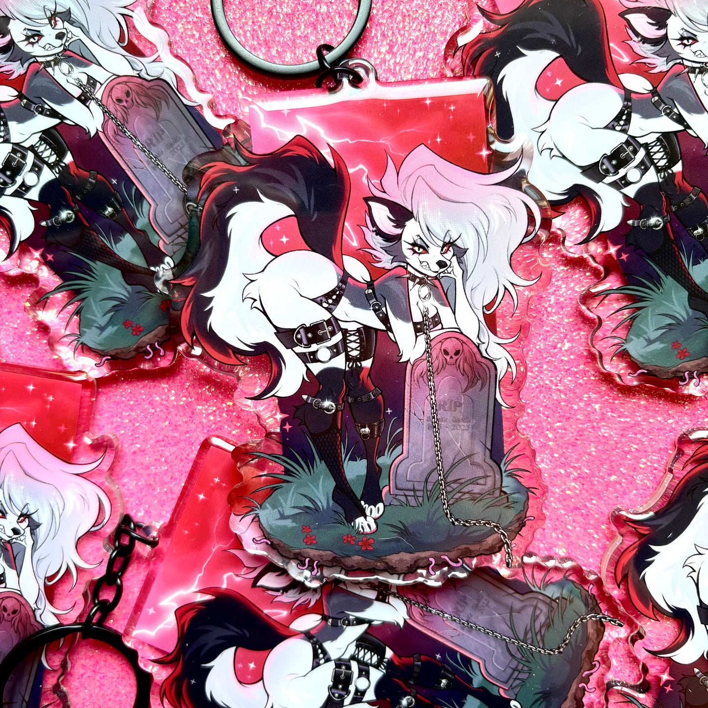 ACRYLIC KEYCHAIN: Graveyard Loona