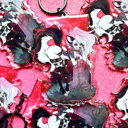 ACRYLIC KEYCHAIN: Graveyard Loona