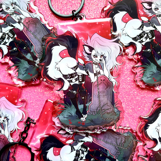 ACRYLIC KEYCHAIN: Graveyard Loona