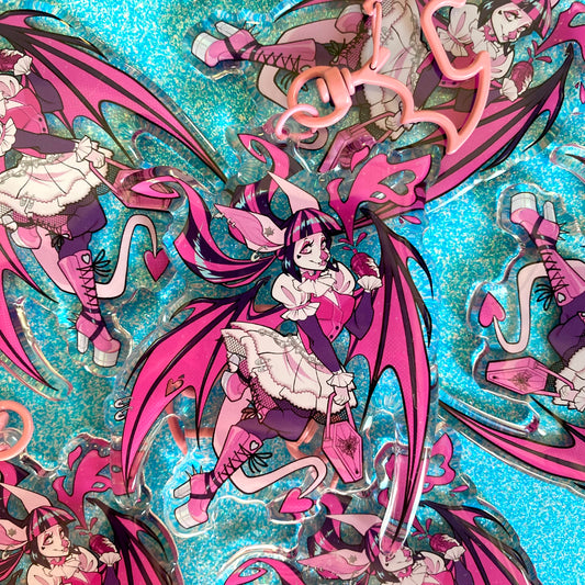 ACRYLIC KEYCHAIN : Vampire Bat