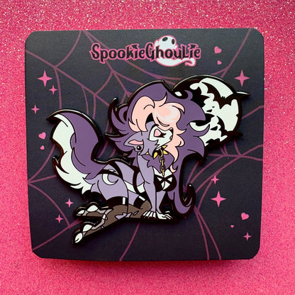 HARD ENAMEL PIN: Lykken the Werewolf