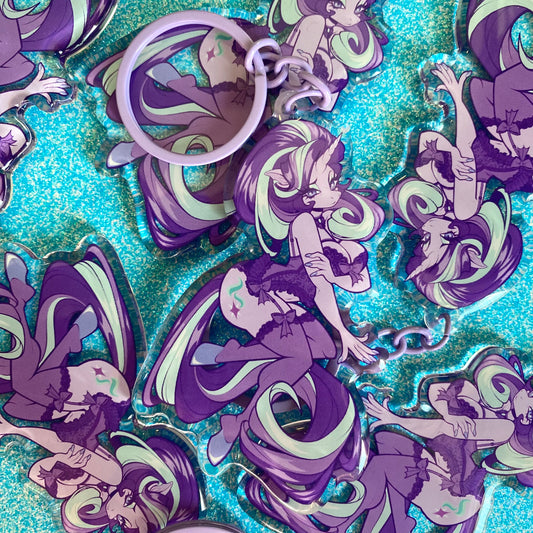 ACRYLIC KEYCHAIN : Starlight Glimmer