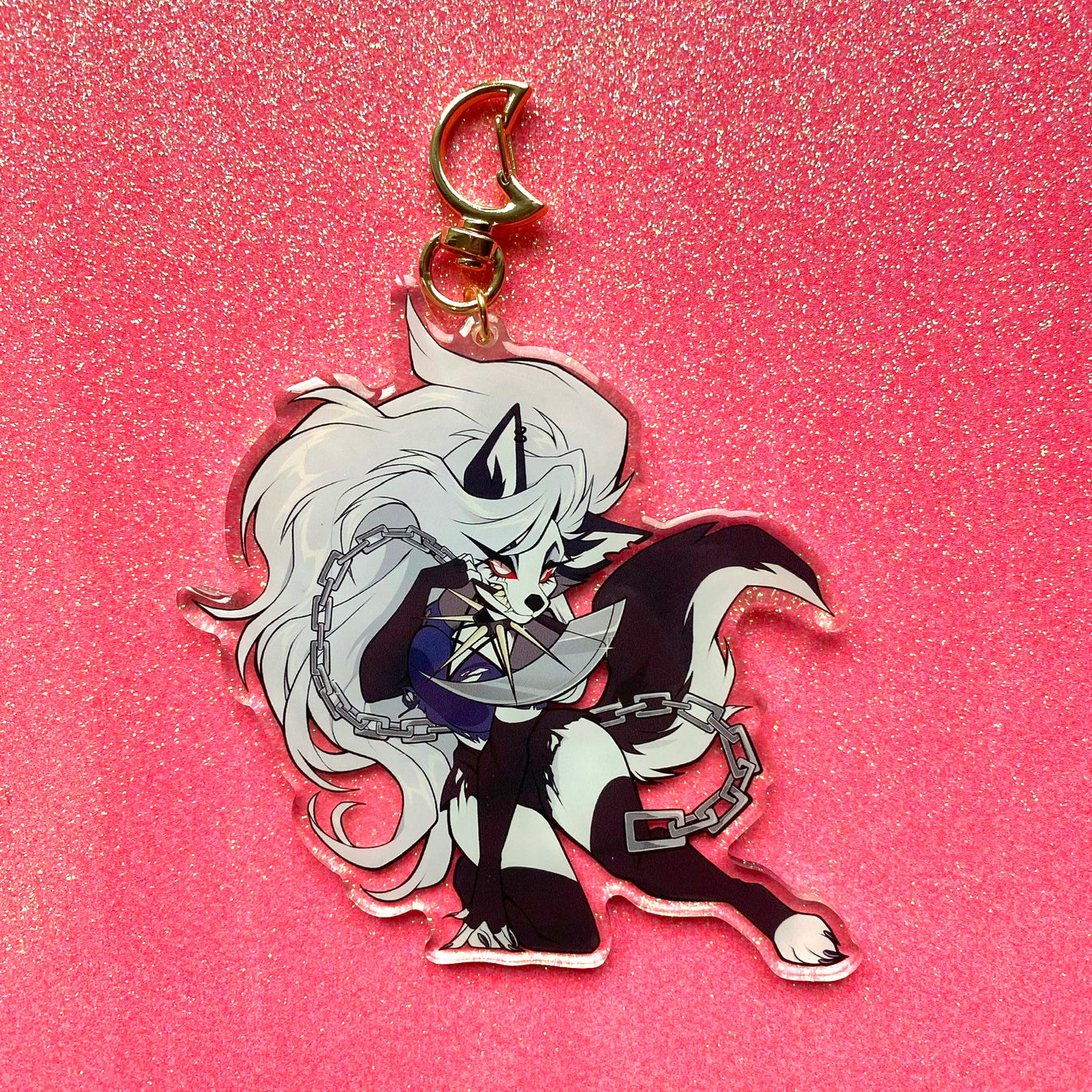 Acrylic Keychain: Loona Helluva Boss – Spookie Ghoulie