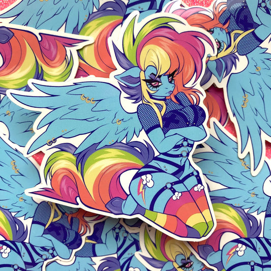 STICKER: Rainbow Pegasus