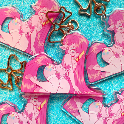 ACRYLIC KEYCHAIN : Party Lover Equine