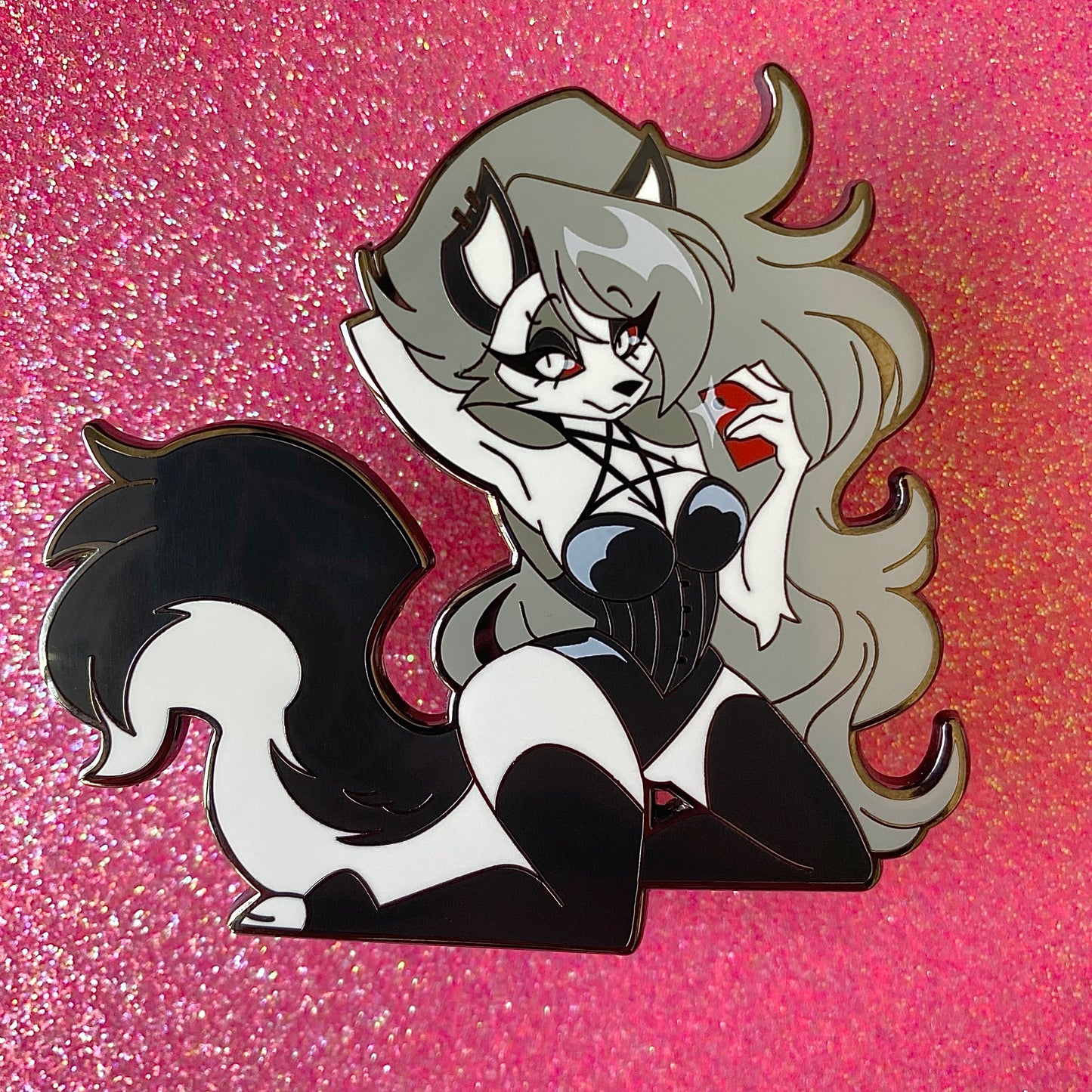 HARD ENAMEL PIN: Helluva Boss: Loona