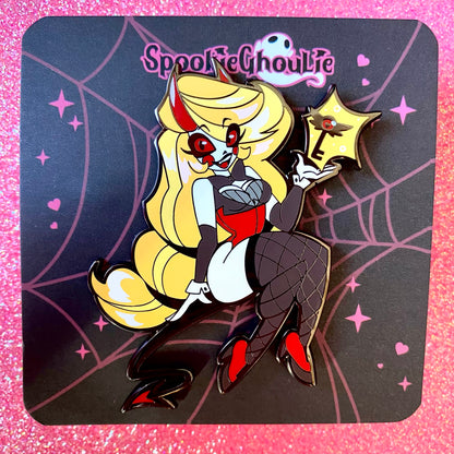 HARD ENAMEL PIN: Hazbin Hotel - Charlie