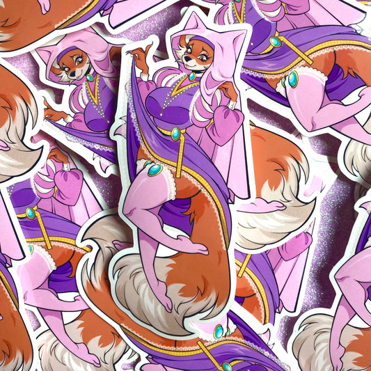 Sticker: Foxy Maiden (Large)
