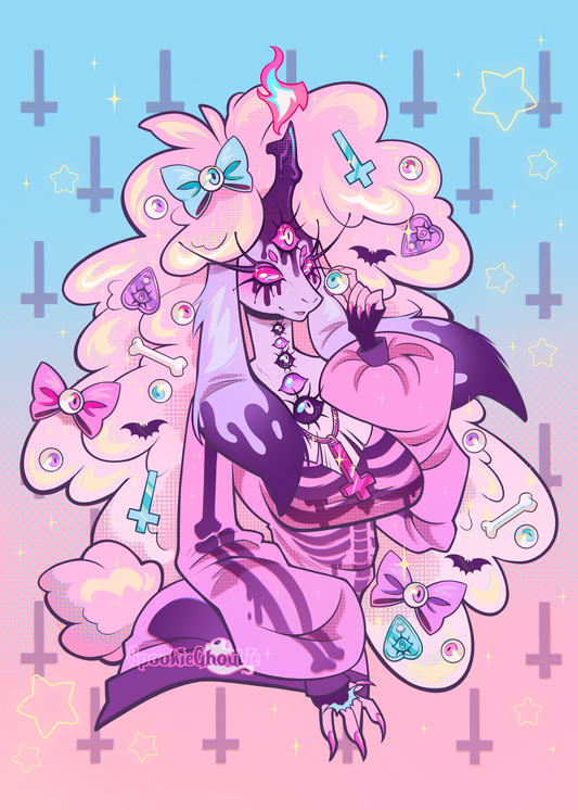 PRINT: Helluva Boss Belphegor