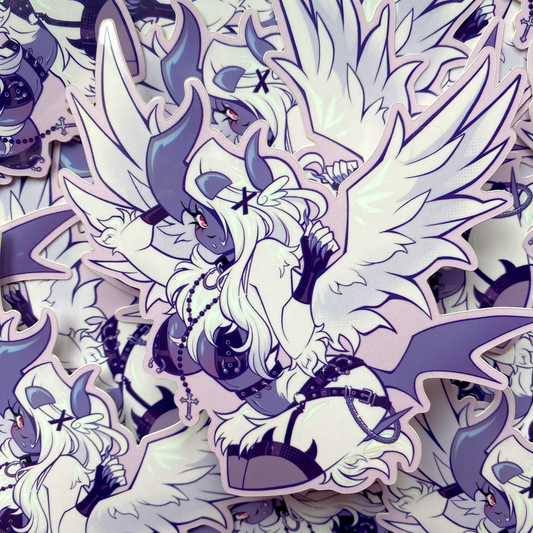 STICKER: Monster Angel Devil