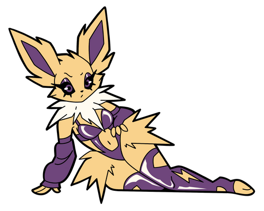 HARD ENAMEL PIN: Monster Lightning Dog