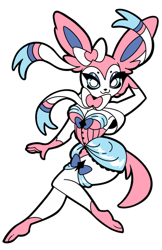 HARD ENAMEL PIN: Monster Fairy Dog
