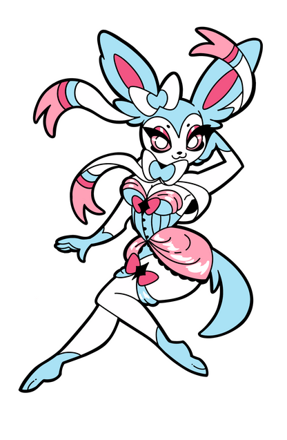 HARD ENAMEL PIN: Monster Fairy Dog