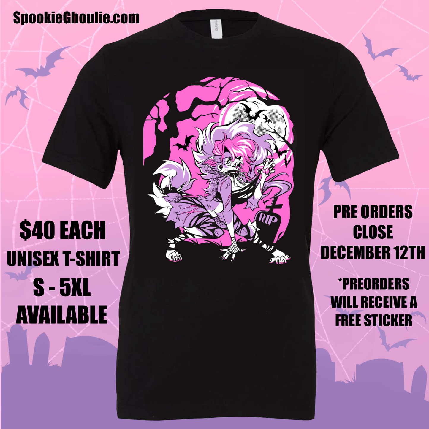 Unisex T-Shirt: WEREWOLF GF