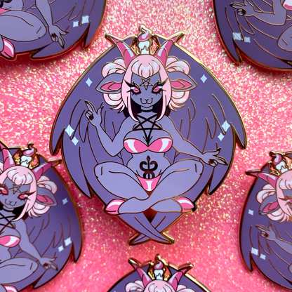 HARD ENAMEL PIN: Baphomet Hard Enamel Pin